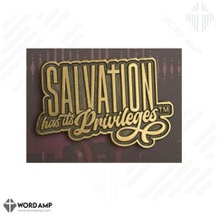 Salvation Has Its Privileges® Lapel Pin
