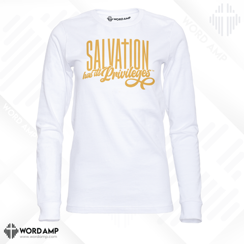 Salvation Has Its Privileges™️ Long Sleeve Tee