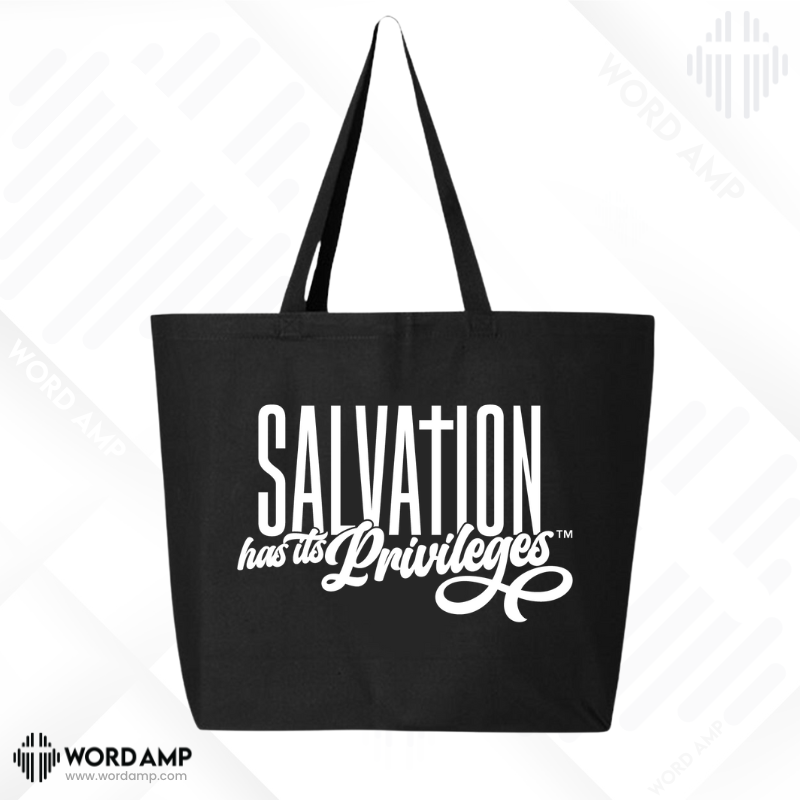 Salvation Has Its Privileges™️ Tote Bag